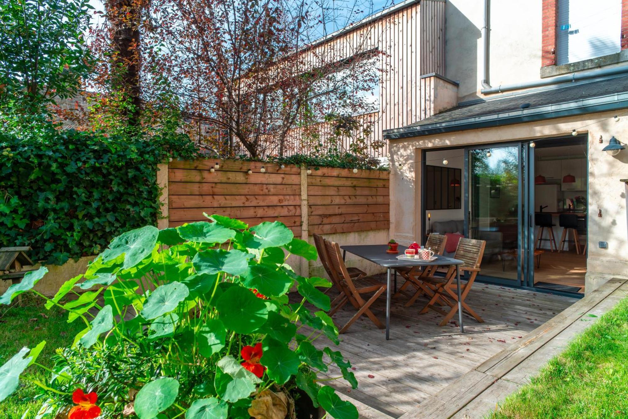 ואנה Escale Jardin - Joli Apt Proche Gare Avec Jardin מראה חיצוני תמונה