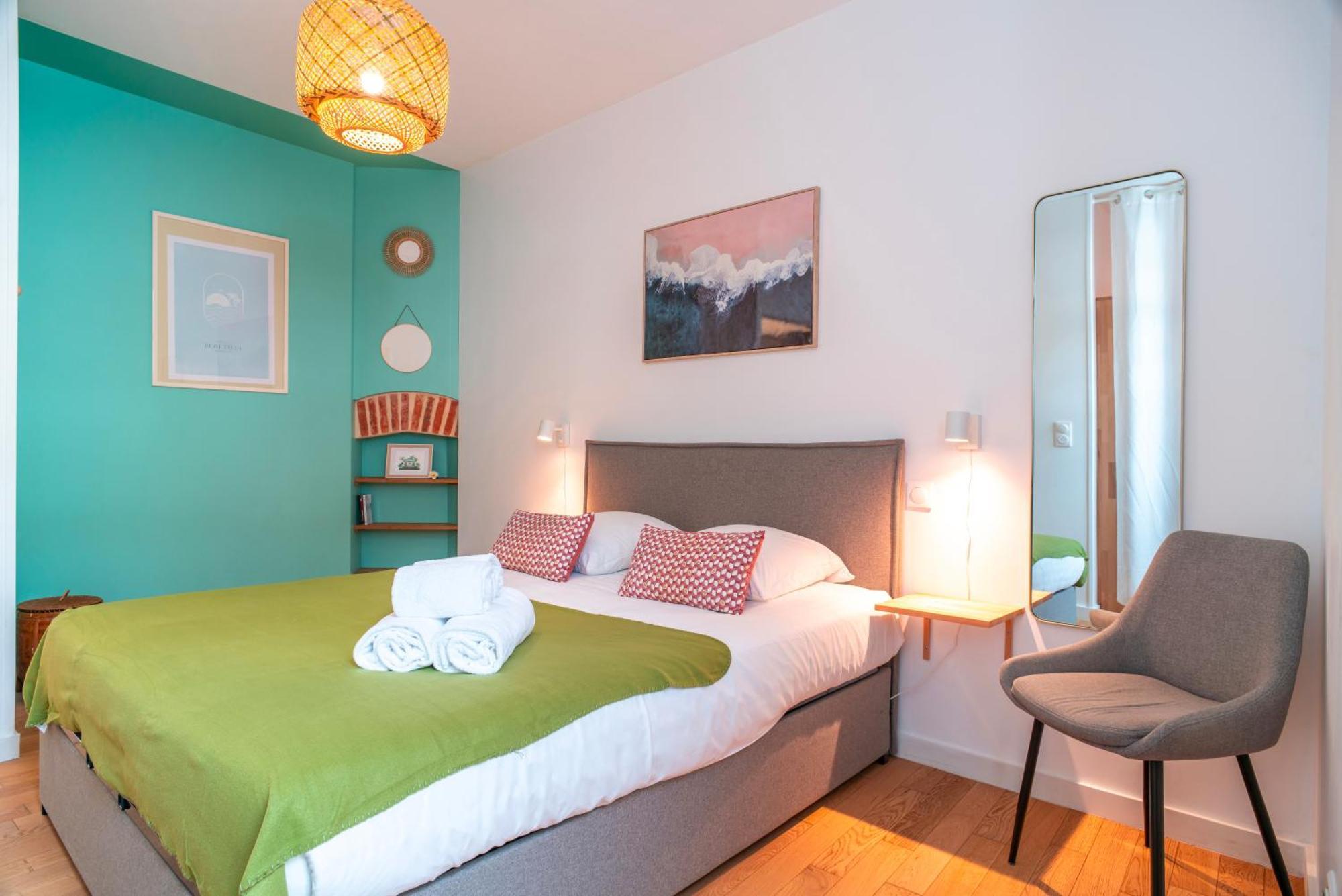 ואנה Escale Jardin - Joli Apt Proche Gare Avec Jardin מראה חיצוני תמונה