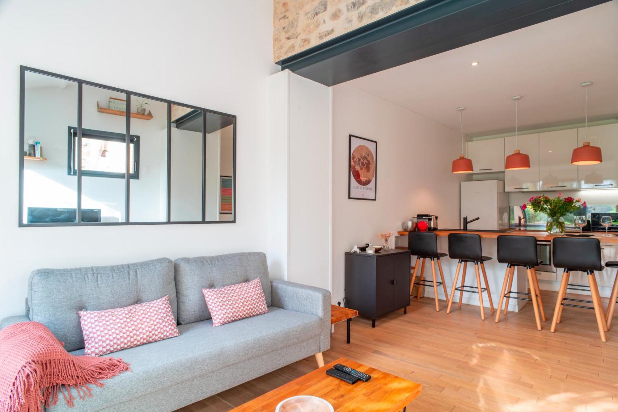 ואנה Escale Jardin - Joli Apt Proche Gare Avec Jardin מראה חיצוני תמונה