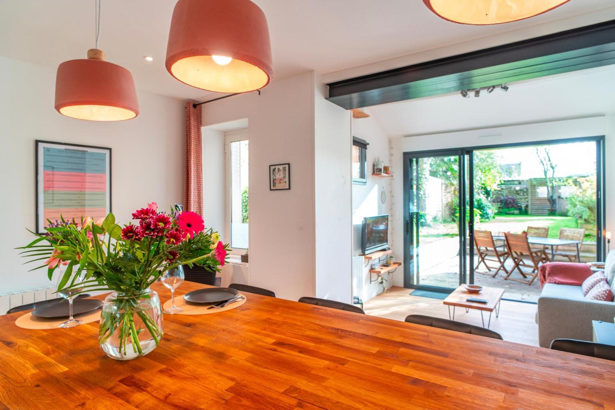 ואנה Escale Jardin - Joli Apt Proche Gare Avec Jardin מראה חיצוני תמונה